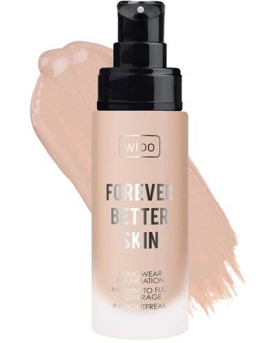 Wibo Фон дьо тен Forever Better Skin, 03 Natural, 28 ml - 3