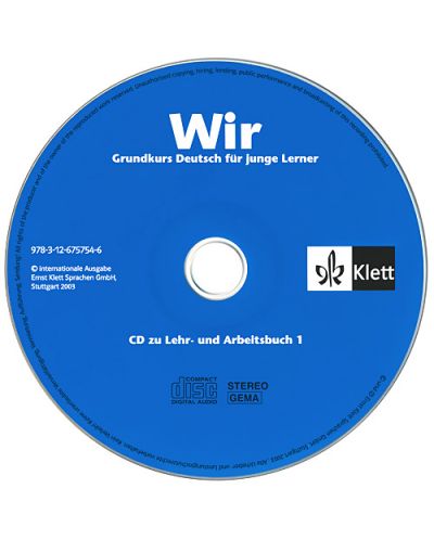 Wir 1: Учебна система по немски език - ниво А1 + CD - 2