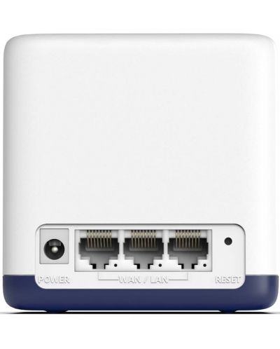 Wi-Fi система Mercusys - Halo H50G, 1.9Gbps, 2 модула, бяла - 2