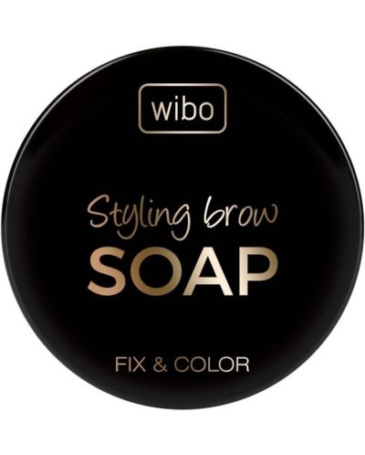 Wibo Стилизиращ сапун за вежди Fix & Color, 4.5 ml - 2