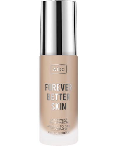 Wibo Фон дьо тен Forever Better Skin, 04 Golden, 28 ml - 1