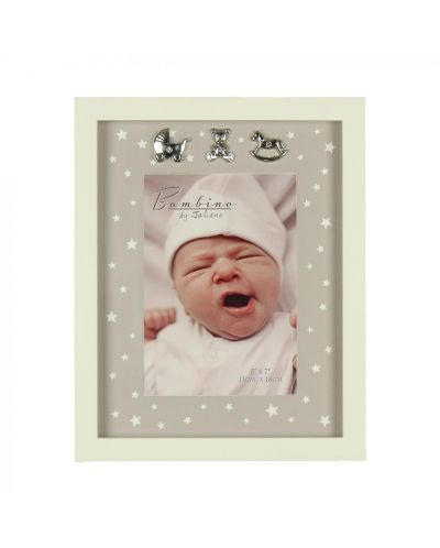Widdop Bambino Рамка за снимка с посребрени детайли