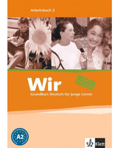 Wir 2: Учебна система по немски език - ниво А2 (учебна тетрадка) - 1