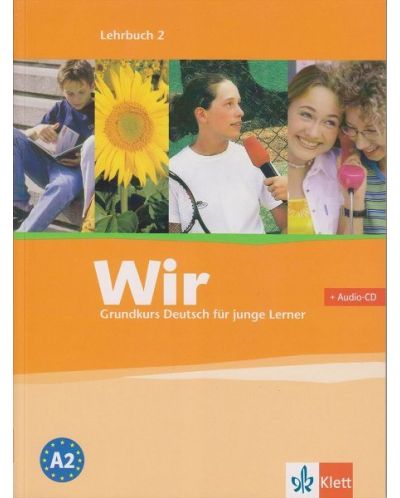 Wir 2: Учебна система по немски език - ниво А2 + CD - 1