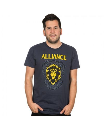 Тениска Jinx World of Warcraft - Alliance Crest Version 3 - 1