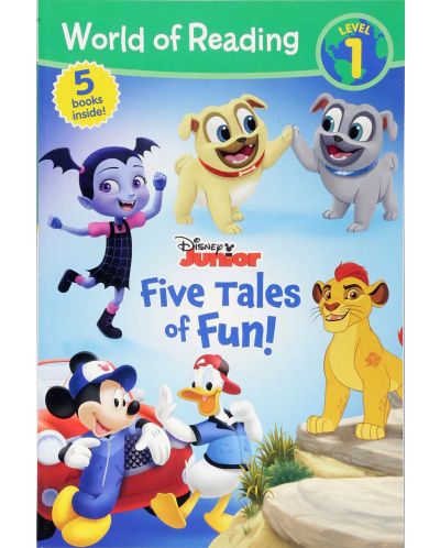 World of Reading Disney Junior Five Tales of Fun (Level 1 Reader Bindup) - 1