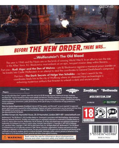 Wolfenstein: The Old Blood (Xbox One) - 8