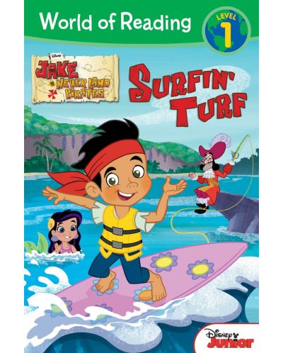 World of Reading: Jake and the Never Land Pirates Surfin' Turf Level 1 - 1