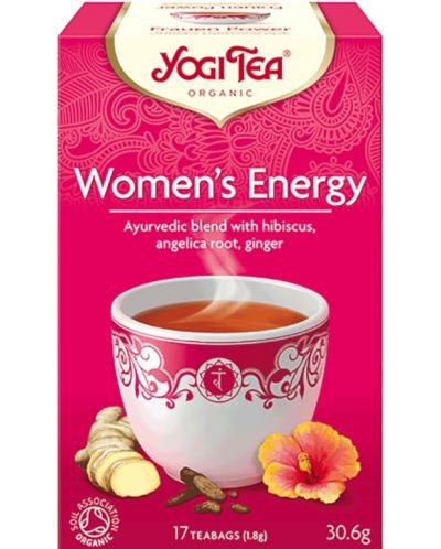 Women's Energy Билков чай, 17 пакетчета, Yogi Tea - 1