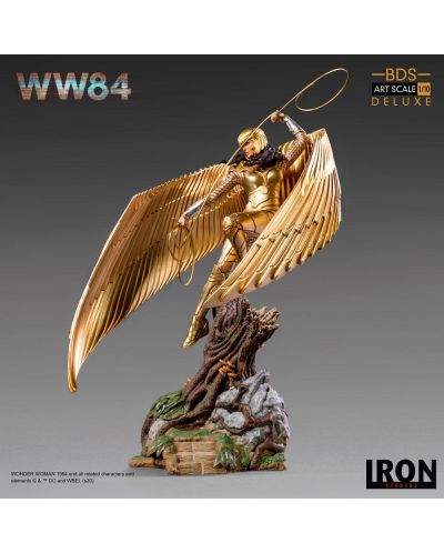 Статуетка Iron Studios DC Comics: Wonder Woman - Gold Armor, 32 cm - 4