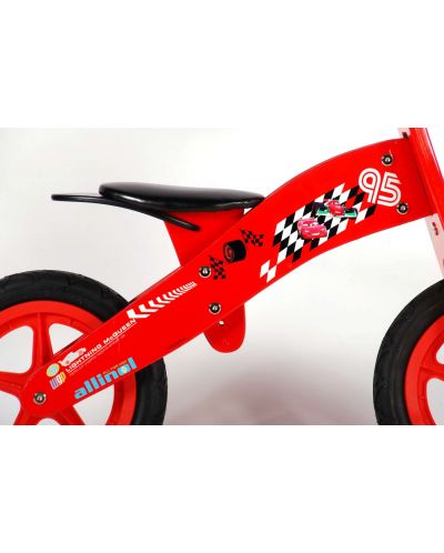 Дървено колело за баланс E&L Cycles - Дисни Колите, 12 инча - 4