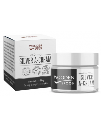 Wooden Spoon Успокояващ А-крем с овес и микросребро, 50 ml - 1