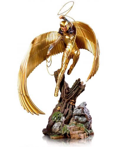 Статуетка Iron Studios DC Comics: Wonder Woman - Gold Armor, 32 cm - 1