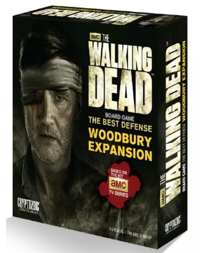 Разширение за настолна игра  The Walking Dead Board Game - The Best Defense - Woodbury Expansion - 1