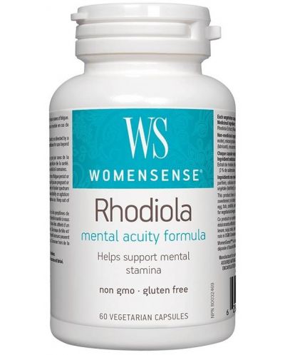WomenSense Rhodiola, 60 веге капсули, Natural Factors - 1