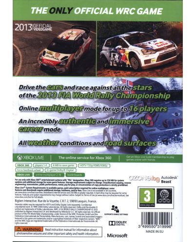 WRC 4: FIA World Rally Championship (Xbox 360) - 6