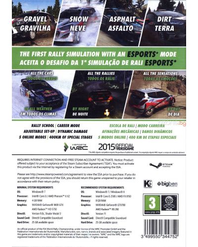 WRC 5 - World Racing Championship (PC) - 3