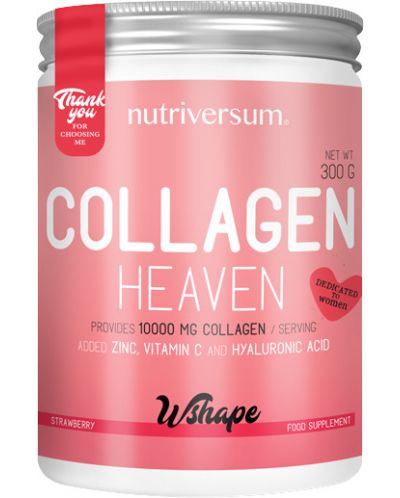 WShape Collagen Heaven, ягода, 300 g, Nutriversum - 1
