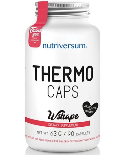 WShape Thermo Caps, 90 капсули, Nutriversum - 1