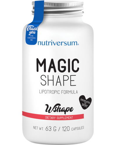 WShape Magic Shape, 120 капсули, Nutriversum - 1