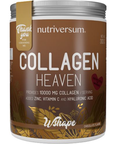 WShape Collagen Heaven, шоколад, 300 g, Nutriversum - 1