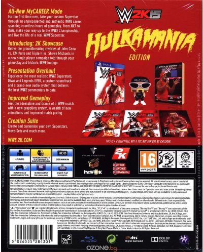WWE 2K15 Hulkamania Edition (PS4) - 6