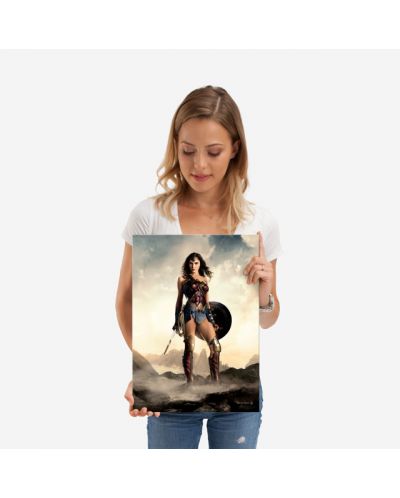 Метален постер Displate - DC Comics: Justice League Movie - Wonder Woman - 2