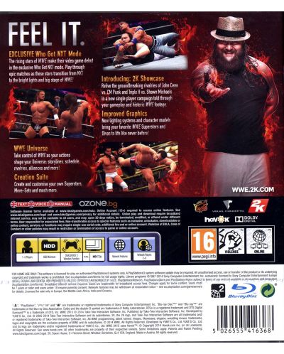 WWE 2K15 (PS3) - 5