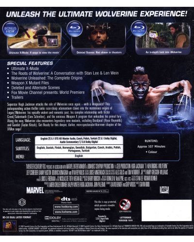 X-Men Началото: Върколак (Blu-Ray) - 2