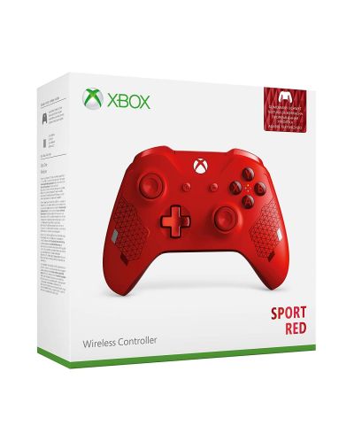 Контролер Microsoft - Xbox One Wireless Controller - Sport Red Special Edition - 6