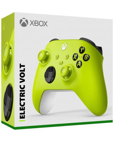 Контролер Microsoft - за Xbox, безжичен, Electric Volt - 5