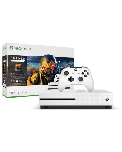 Xbox One S 1TB + Anthem Legion of Dawn Edition Bundle - 3