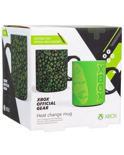 Чаша с термо ефект Paladone Games: Xbox - Logo - 2