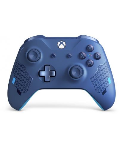 Контролер Microsoft - Xbox One Wireless Controller - Sport Blue Special Edition - 1