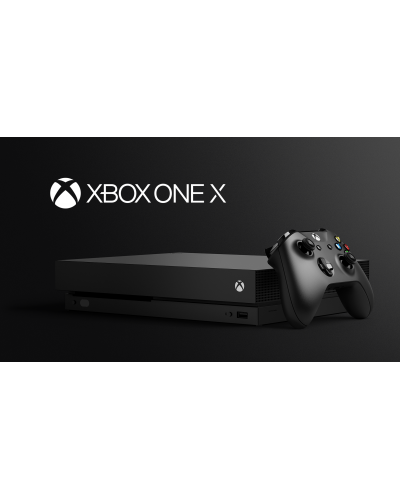 Xbox One X - Black - 10