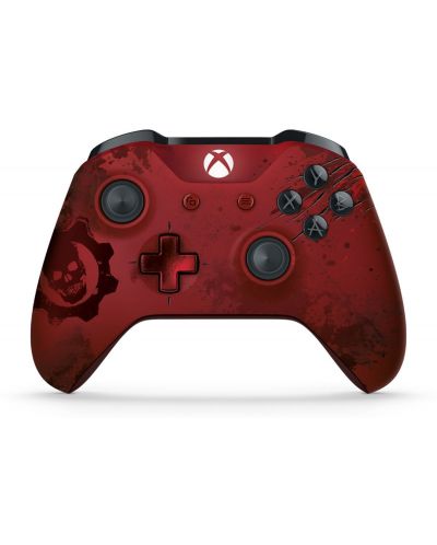 Microsoft Xbox One Wireless Controller - Gears of War 4 Crimson Omen Limited Edition - 1