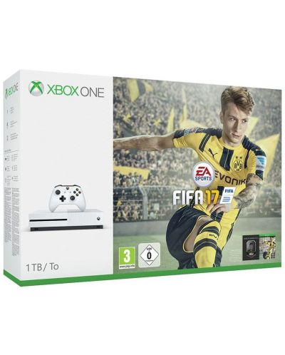 Xbox One S 1TB + FIFA 17 - 1
