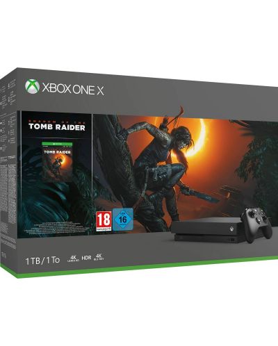 Xbox One X + Shadow of the Tomb Raider - 1