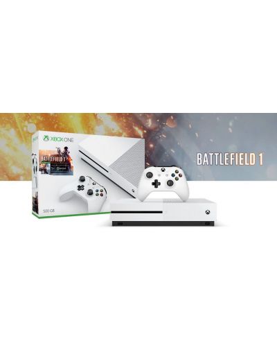 Xbox One S 500GB + Battlefield 1 - 11