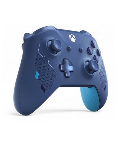 Контролер Microsoft - Xbox One Wireless Controller - Sport Blue Special Edition - 3