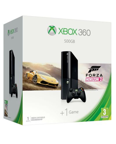 Xbox 360 500 GB + Forza Horizon 2 & 1 месец Xbox Live - 1