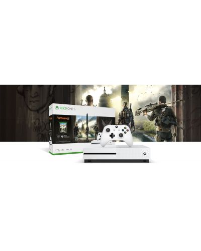 Xbox One S + Tom Clancy's The Division 2 Bundle - 3