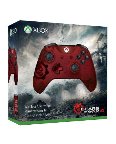 Microsoft Xbox One Wireless Controller - Gears of War 4 Crimson Omen Limited Edition - 6