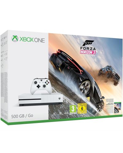 Xbox One S 500GB + Forza Horizon 3 - 1