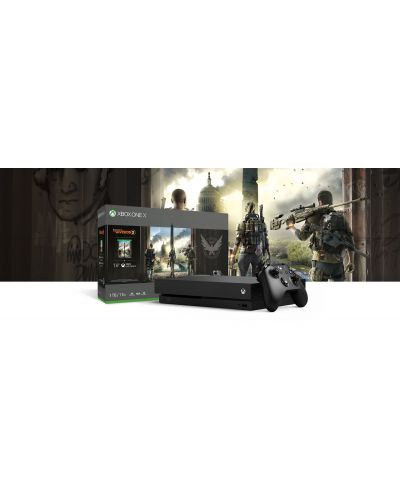 Xbox One X + Tom Clancy's The Division 2 Bundle - 3