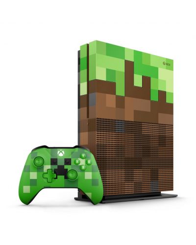 Xbox One S 1TB -  Minecraft Limited Edition - 3