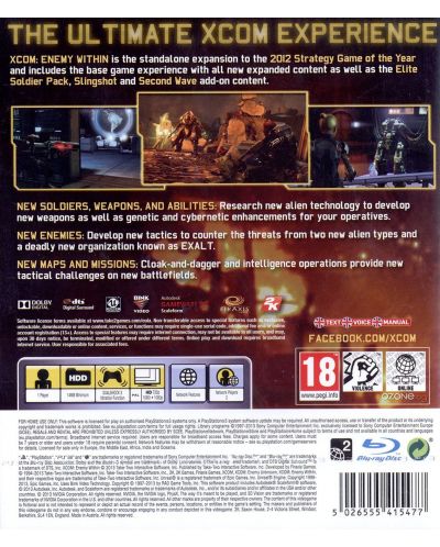 XCOM: Enemy Within - Commander Eiditon (PS3) - 4