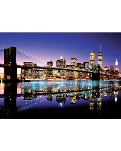 XL плакат - Brooklyn Bridge (Colour)