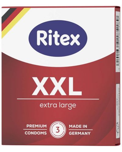 XXL Презервативи, 3 броя, Ritex - 1
