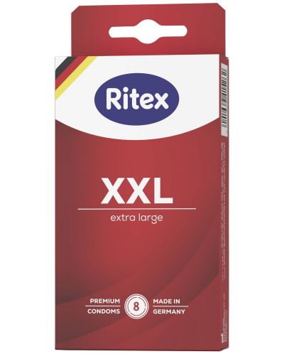 XXL Презервативи, 8 броя, Ritex - 1